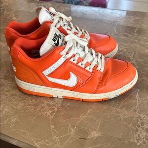 Nike Sb Air Force 2 Supreme Orange
